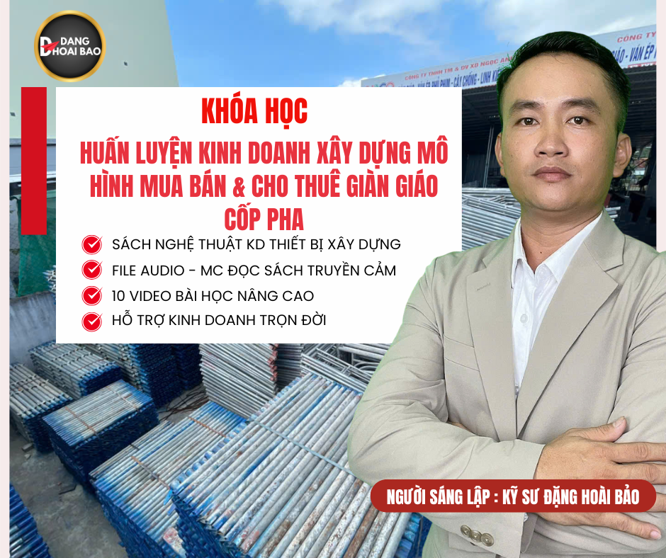 Tin nổi bật: KHÓA HỌC KINH DOANH THIẾT BỊ XÂY DỰNG